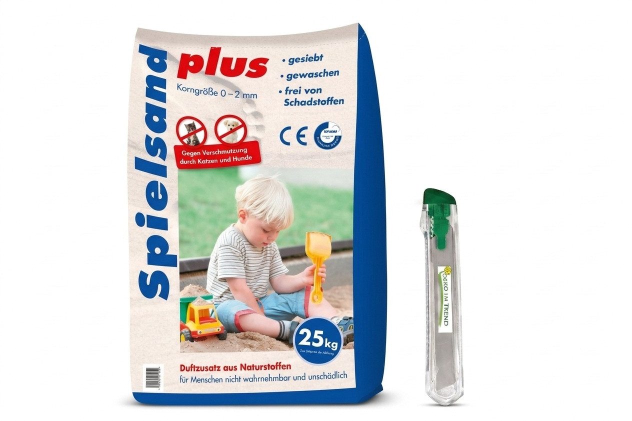 Hamann Mercatus GmbH Spielsand Hamann Mercatus Spielsand Plus 25 kg