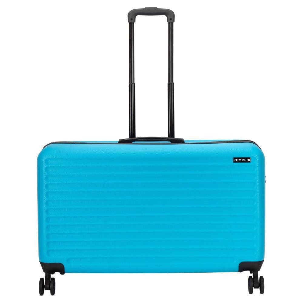 Semplix Nähmaschinen-Trolley - Nähmaschinen-Hartschalen-Trolley türkis 71,5x30x40 cm (BxTxH)