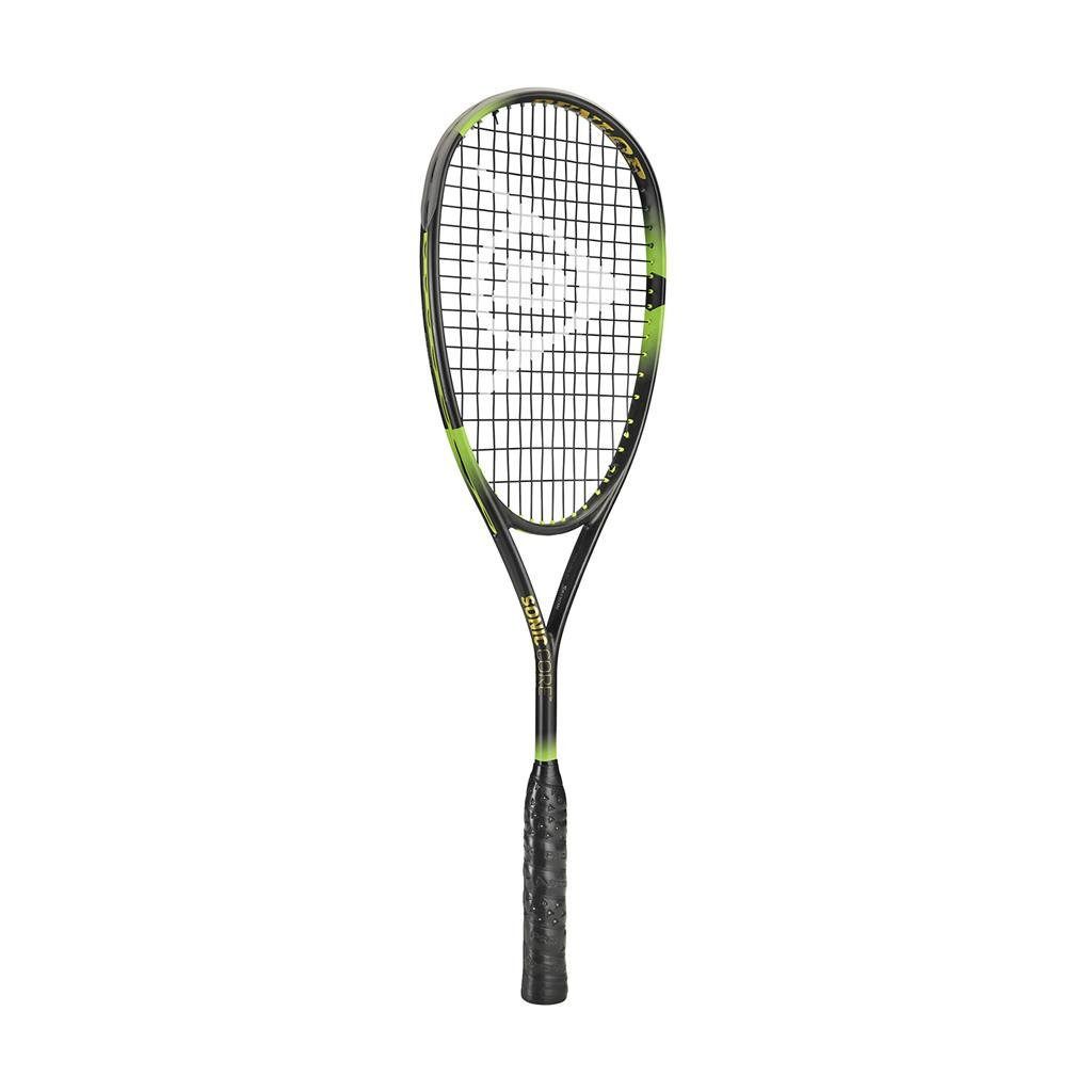 Dunlop Squashschläger Sonic Core Elite 135g/grifflastig schwarz/grün - besaitet