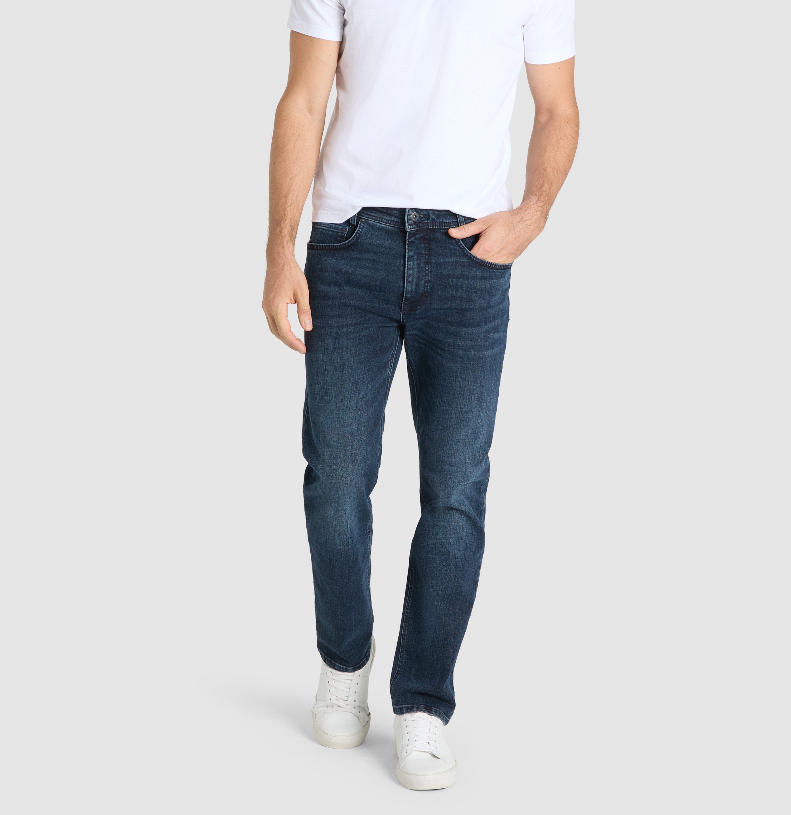 MAC 5-Pocket-Jeans MAC ARNE deep blue authentic used 0501-00-0970 H767 - RECYCLED DENIM