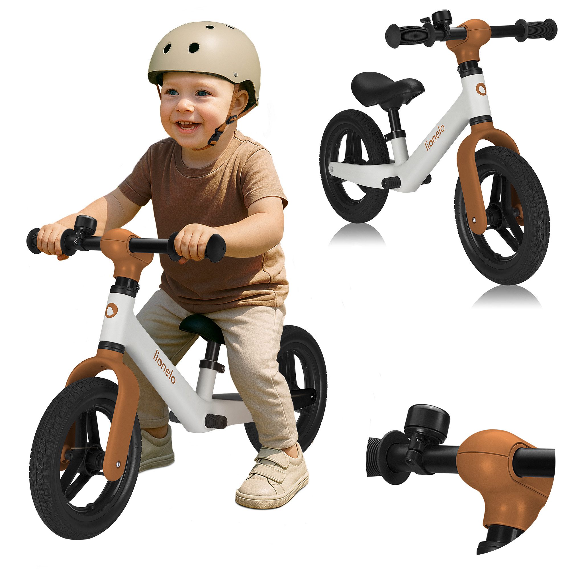 lionelo Laufrad TONI 25 cm Zoll, günstig online kaufen