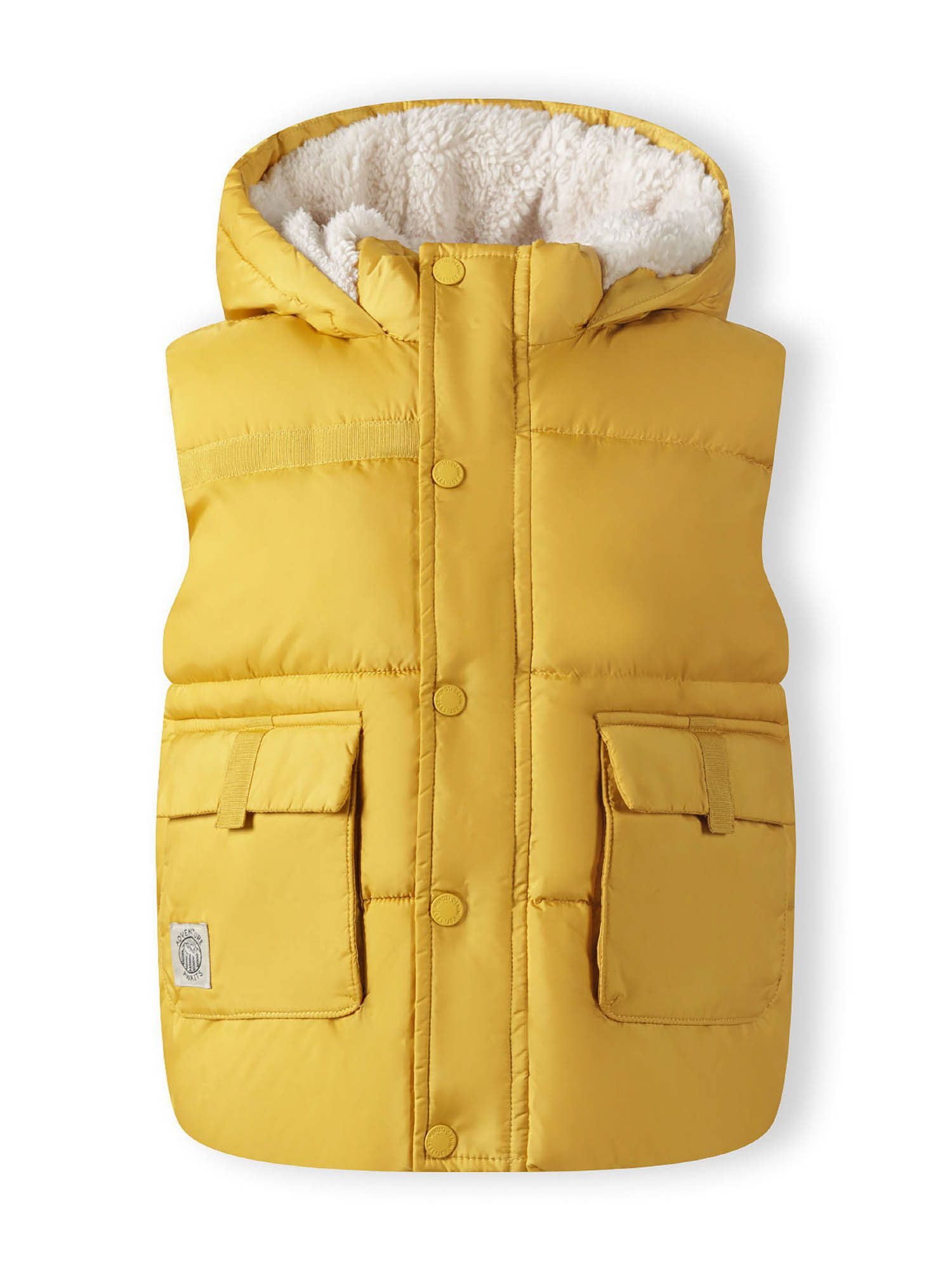 MINOTI Steppweste Kapuzenweste mit Pattentaschen Mit Kapuze und Pattentaschen