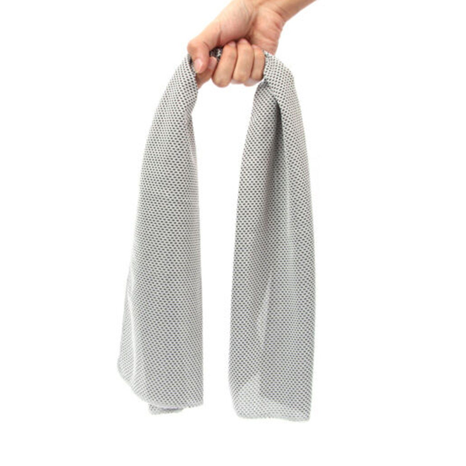 Blusmart Badetuch Ice Cold Instants Kühlendes Handtuch, Schnell Schweißabsorbierend grau