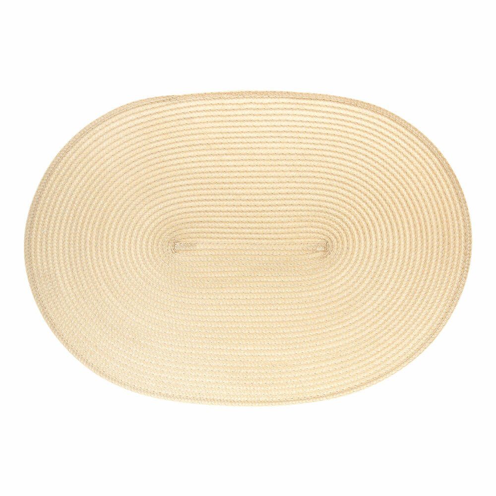 Platzset Oval 45 x 31 cm Natur