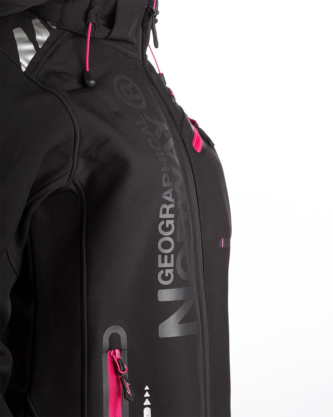 Geographical Norway Softshelljacke Damen Outdoor Jacke bareine Wind-, wasser- und kälteabweisendes Material