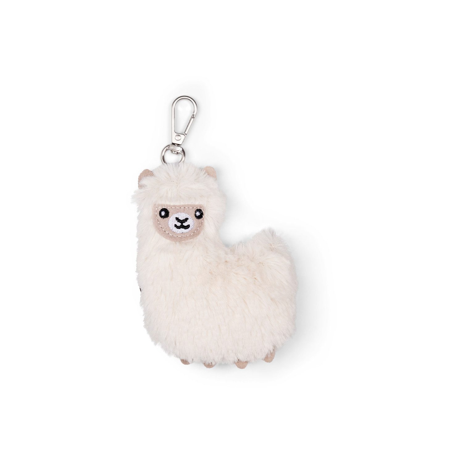 bitten Schlüsselanhänger Lama Schlüsselanhänger zum Kuscheln mit Karabinerhaken