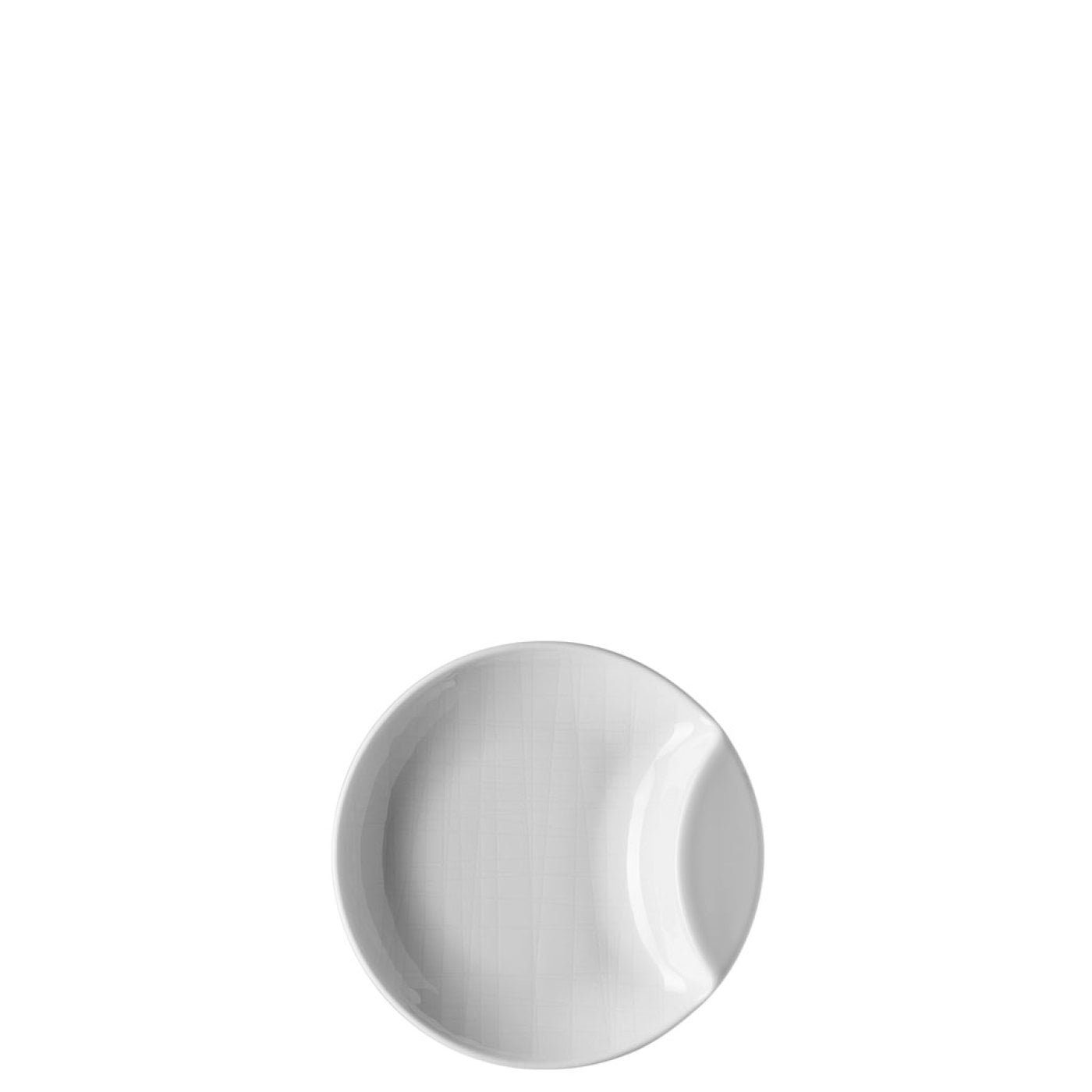 Rosenthal Snackschale flach, Mesh (1-tlg) Schale 12 Porzellan, Weiß cm