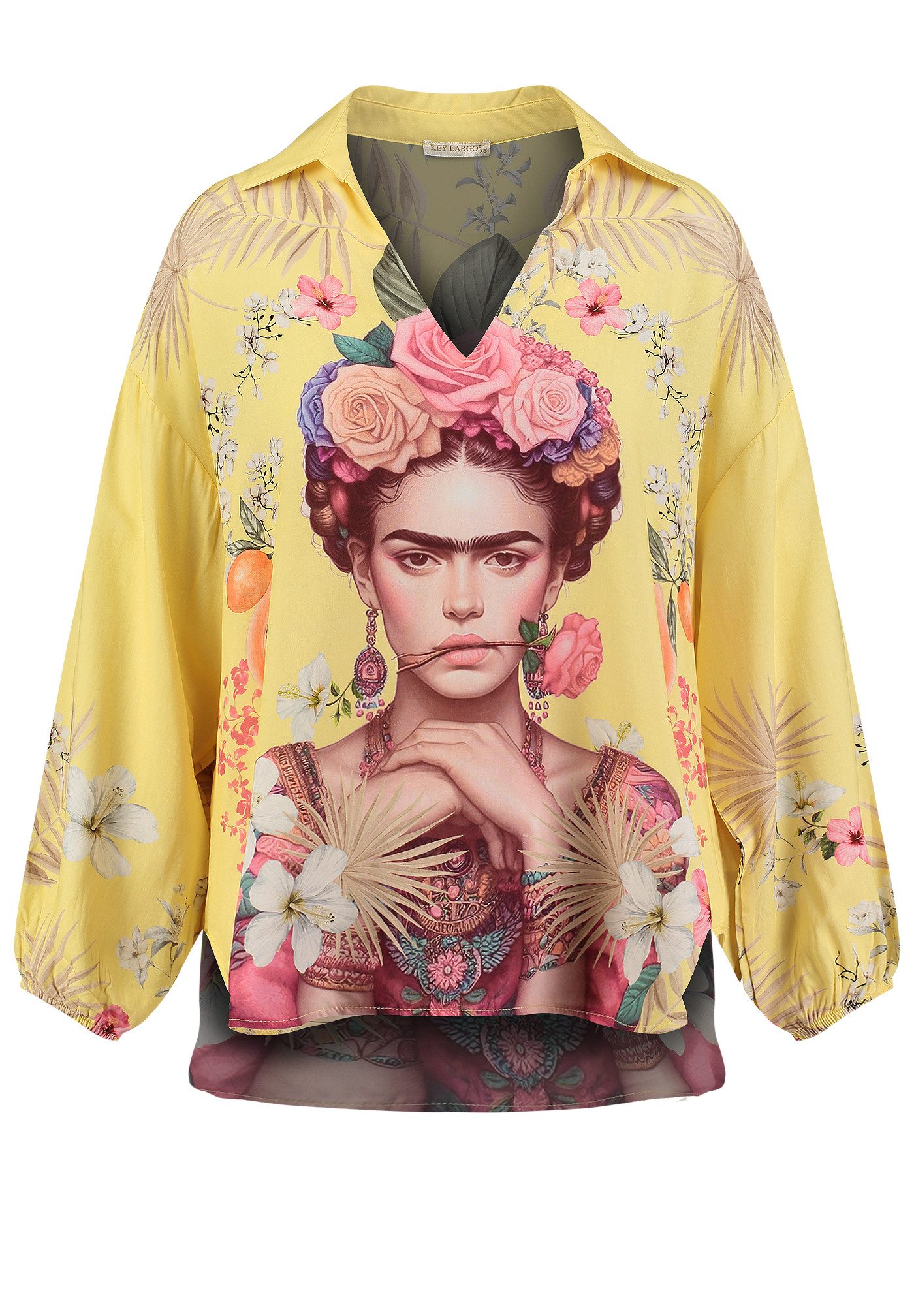 Langarmbluse WB GALLERY v-neck
