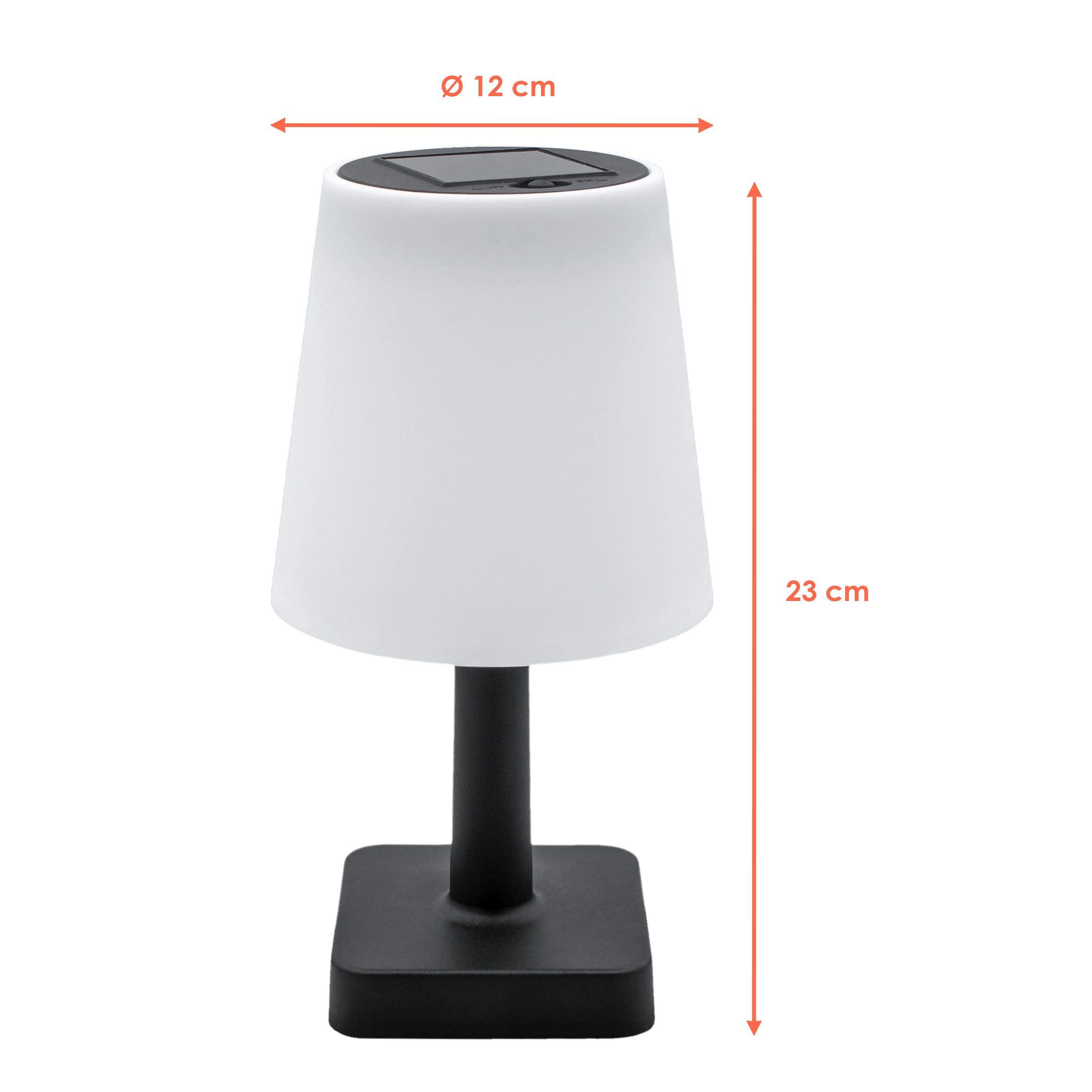 Spetebo LED Solarleuchte Tischleuchte für Außen günstig online kaufen