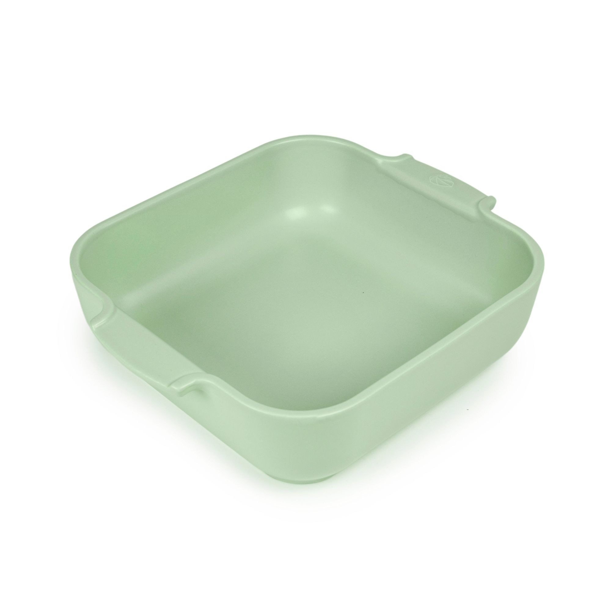 PEUGEOT Auflaufform Keramik APPOLIA 28cm Quadratisch Salbeigrün Spülmaschinefest