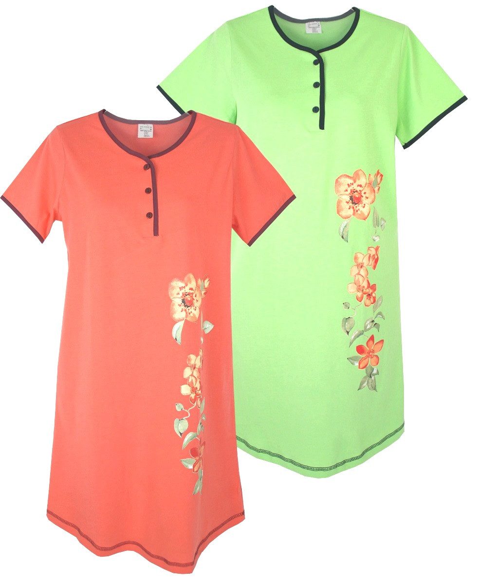 Consult-Tex Nachthemd DF614ab (2er-Pack) bequem zu tragen günstig online kaufen