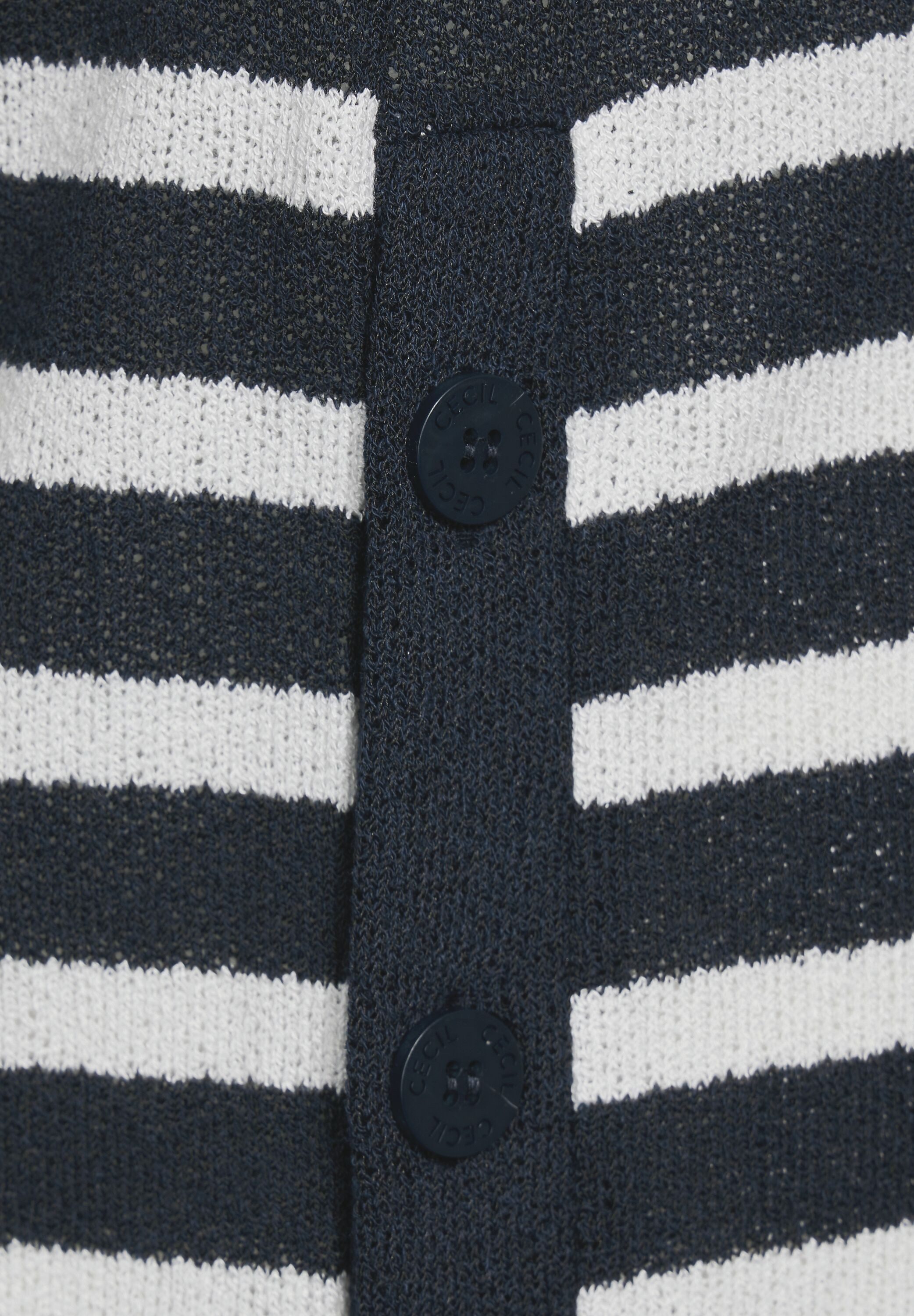 CECIL T-Shirt mit Knopf Details