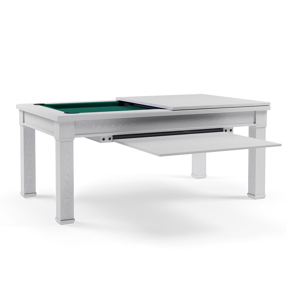 BISON Billardtisch Hamilton cm) und = 6.5 (215x122 cm) ft Grün, Billard und Erhältlich Dolce cm 5 (184x106 in ft in 184x106 ft White, Esstisch Englisch Vita 5 Billard