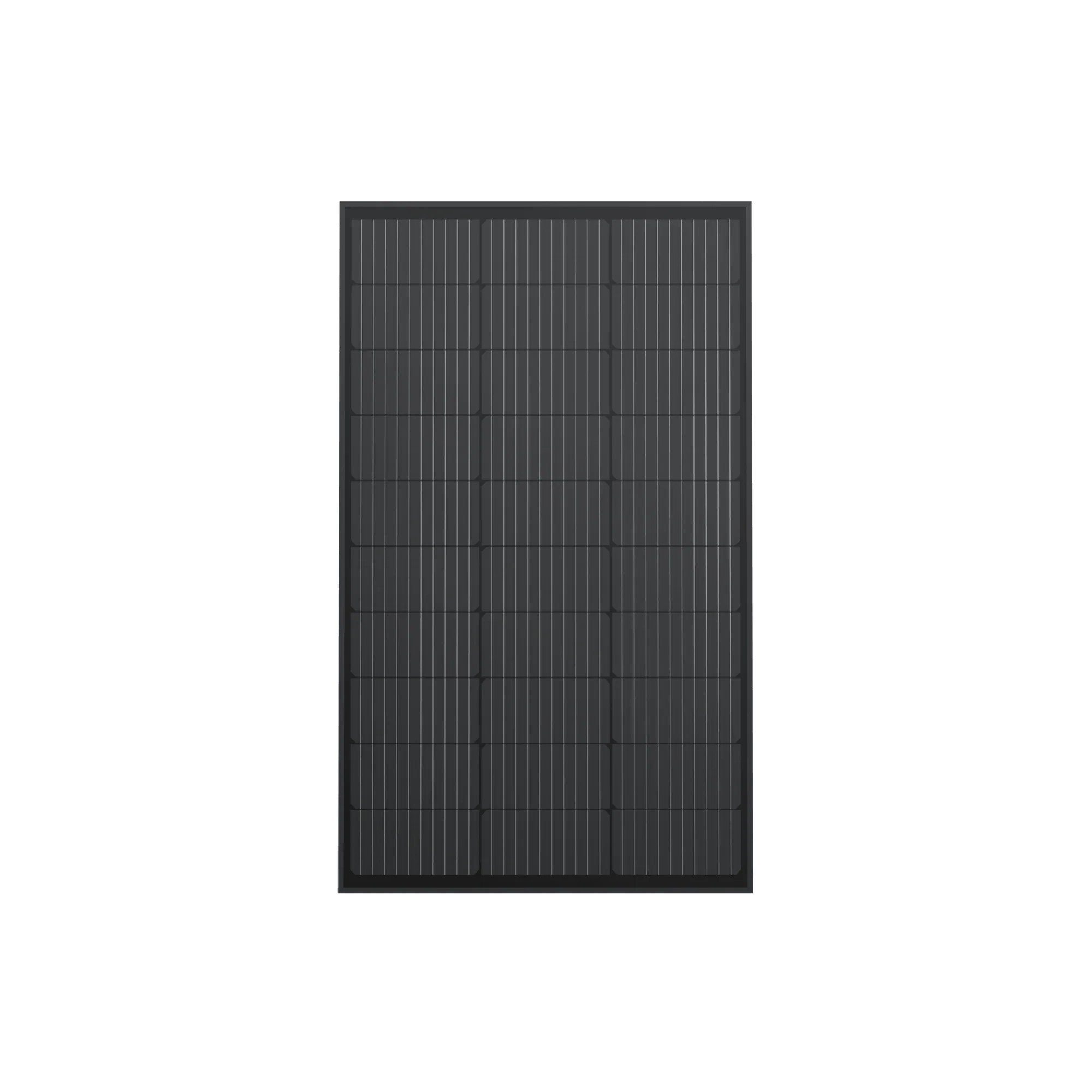 Ecoflow Solarmodul EcoFlow 100W Starres Solarpanel 2er Set, 100 W, Monokristallin, (Das Solar auf XT60i-Ladekabel ist nicht enthalten), Hoher Wirkungsgrad; einfache Montage
