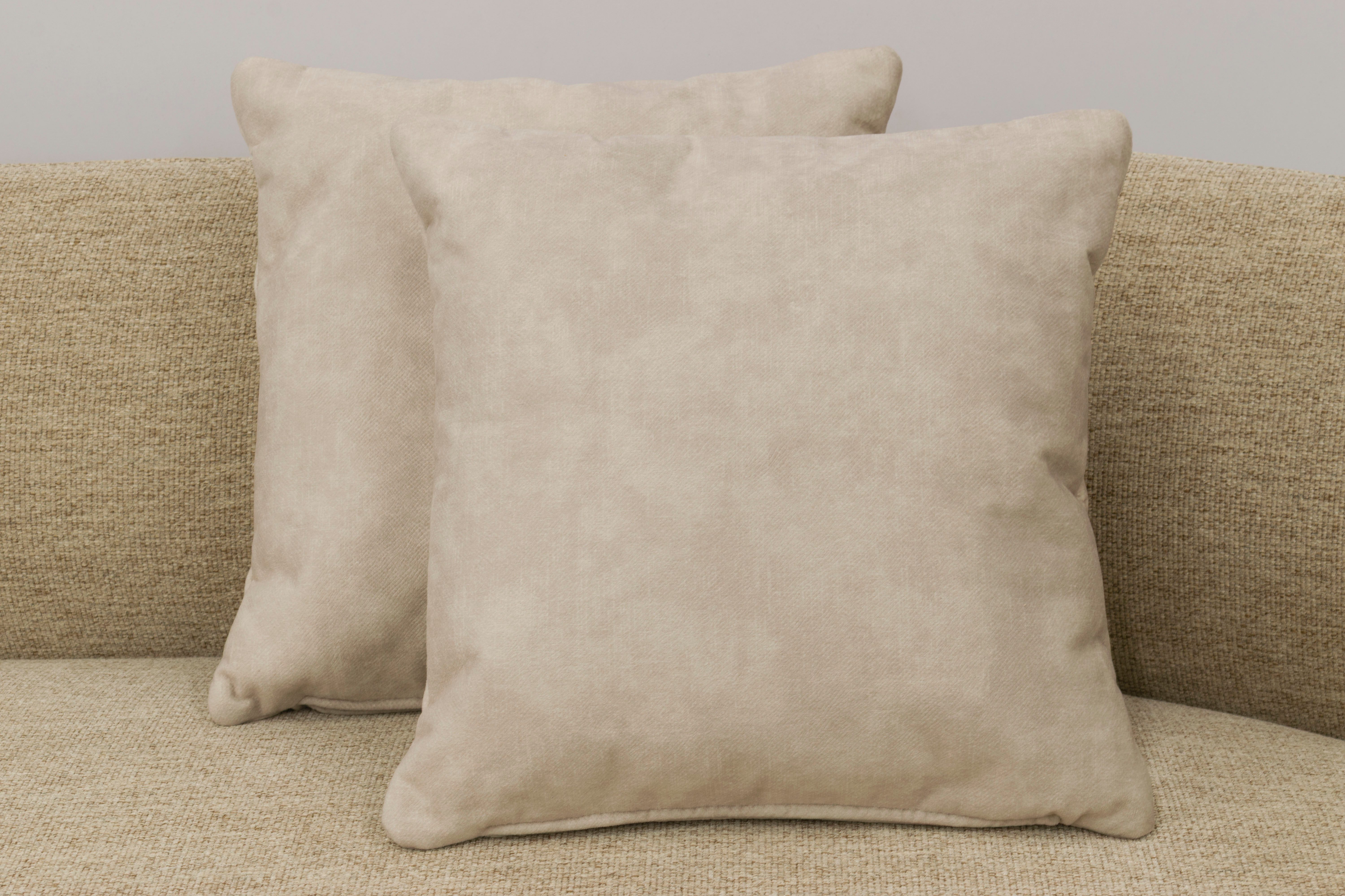 OTTO home Dekokissen Sillkeborg, Dekokissen mit Füllung, Sofakissen 2er Set 40x40cm