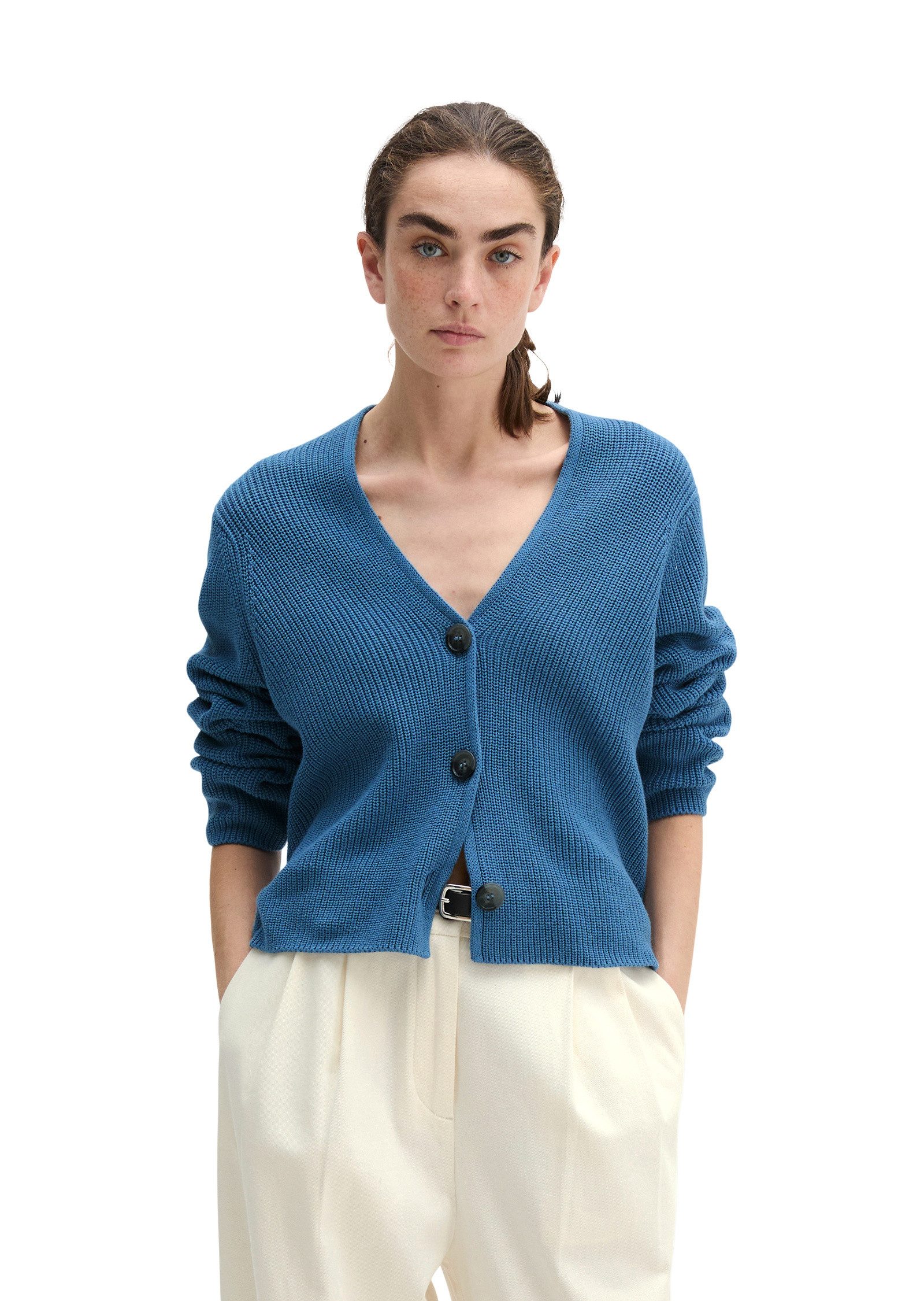 Marc O'Polo Cardigan aus Heavy-Weight-Organic-Cotton