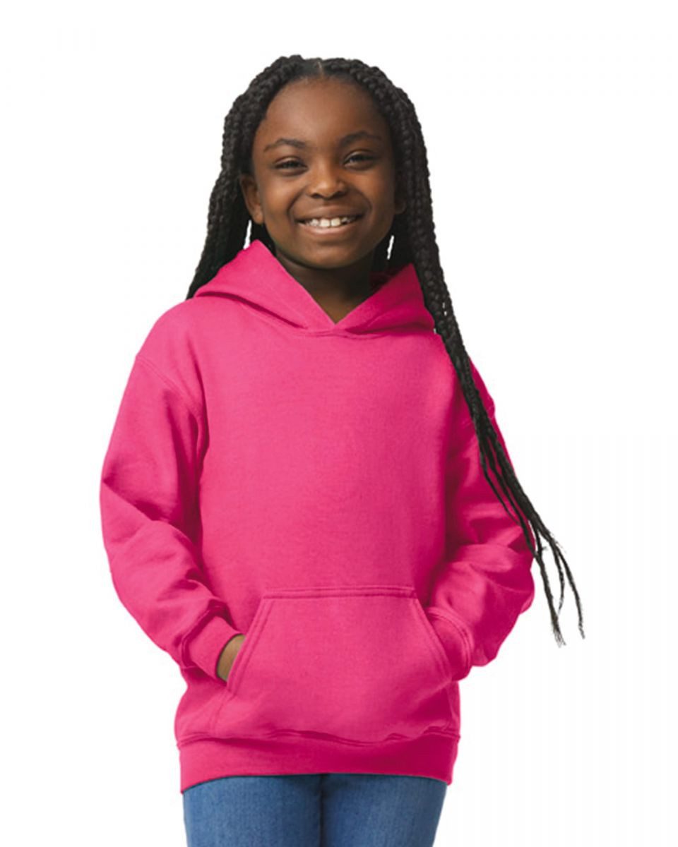 Gildan Sweatshirt Kinder Sweatshirt Heavy Blend Youth Hooded Sweatshirt