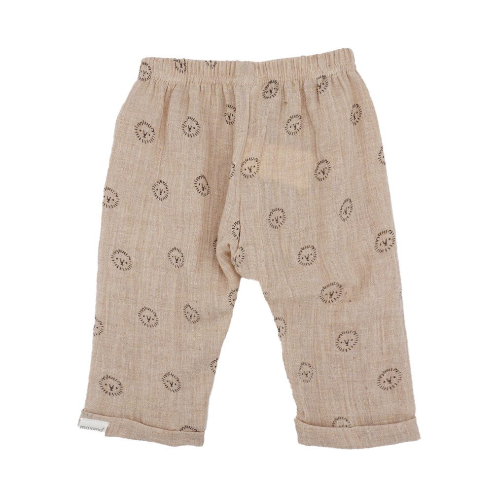 MAXIMO Schlupfhose mit Löwen- oder Regenbogenmotiv, mit Druck, leicht, bequem, Baumwolle