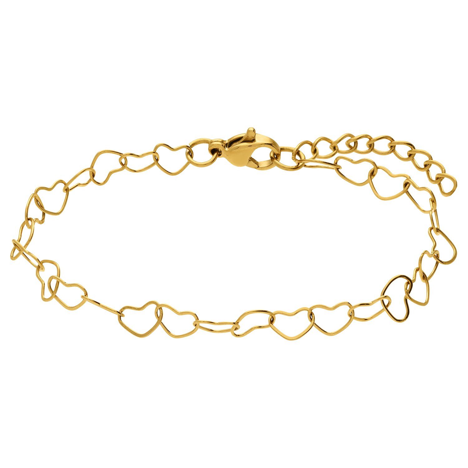 LUCARDI Armband Armband - Stahl - Gold - Damen