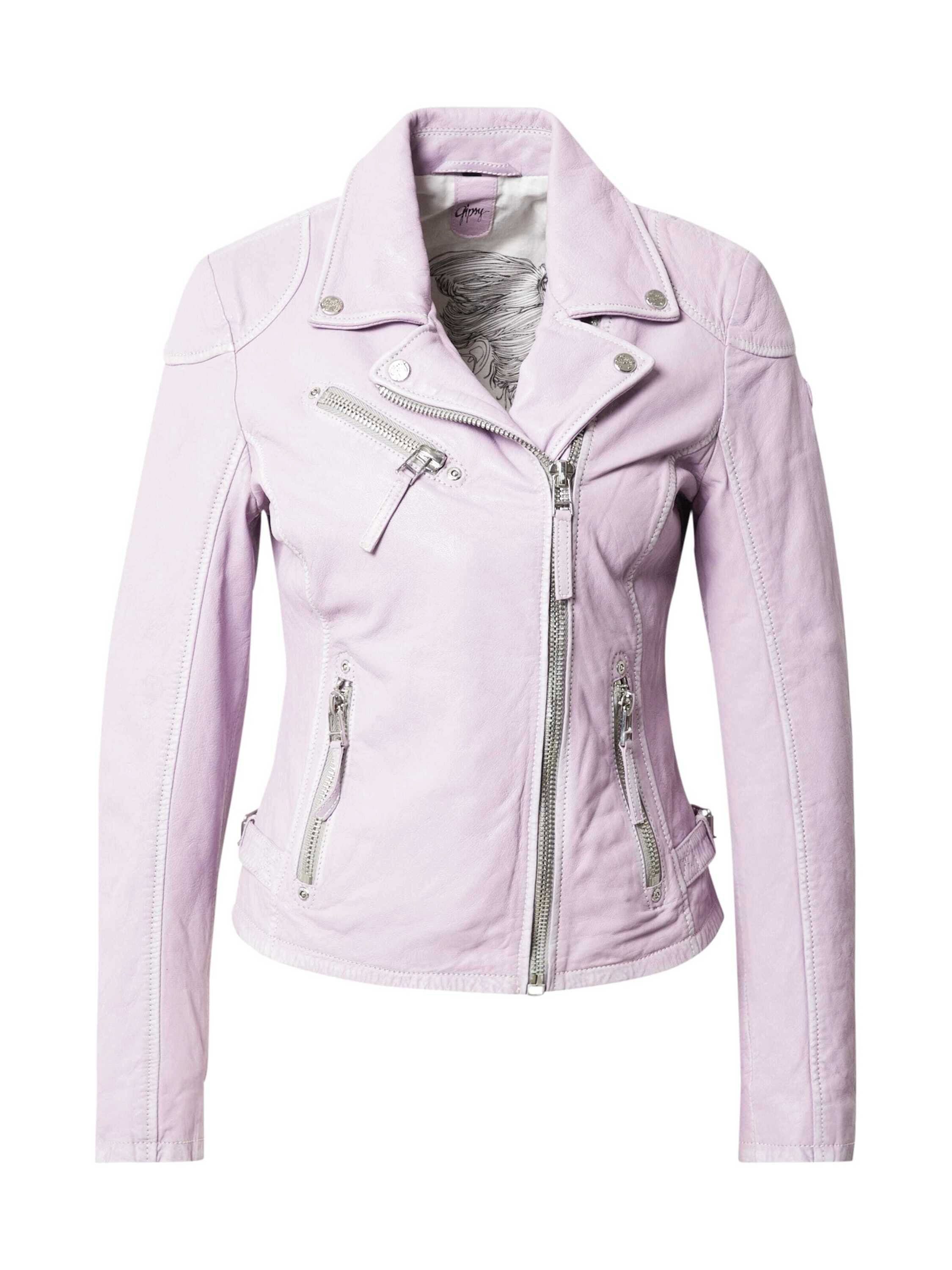 Lila Gipsy Lederjacke (1-St)