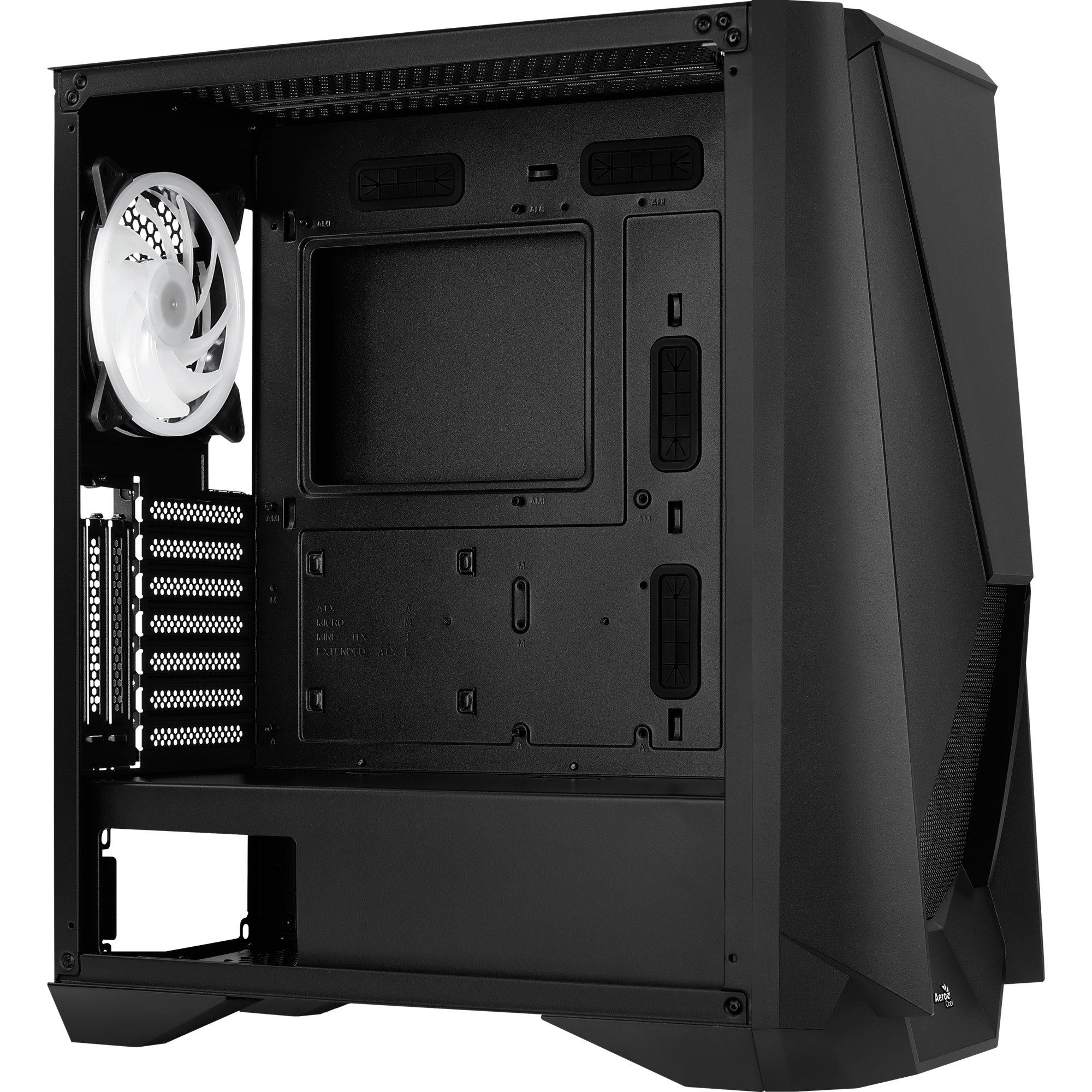 Aerocool PC-Gehäuse Aerocool Visor, Tower-Gehäuse, (Tempered Glass)