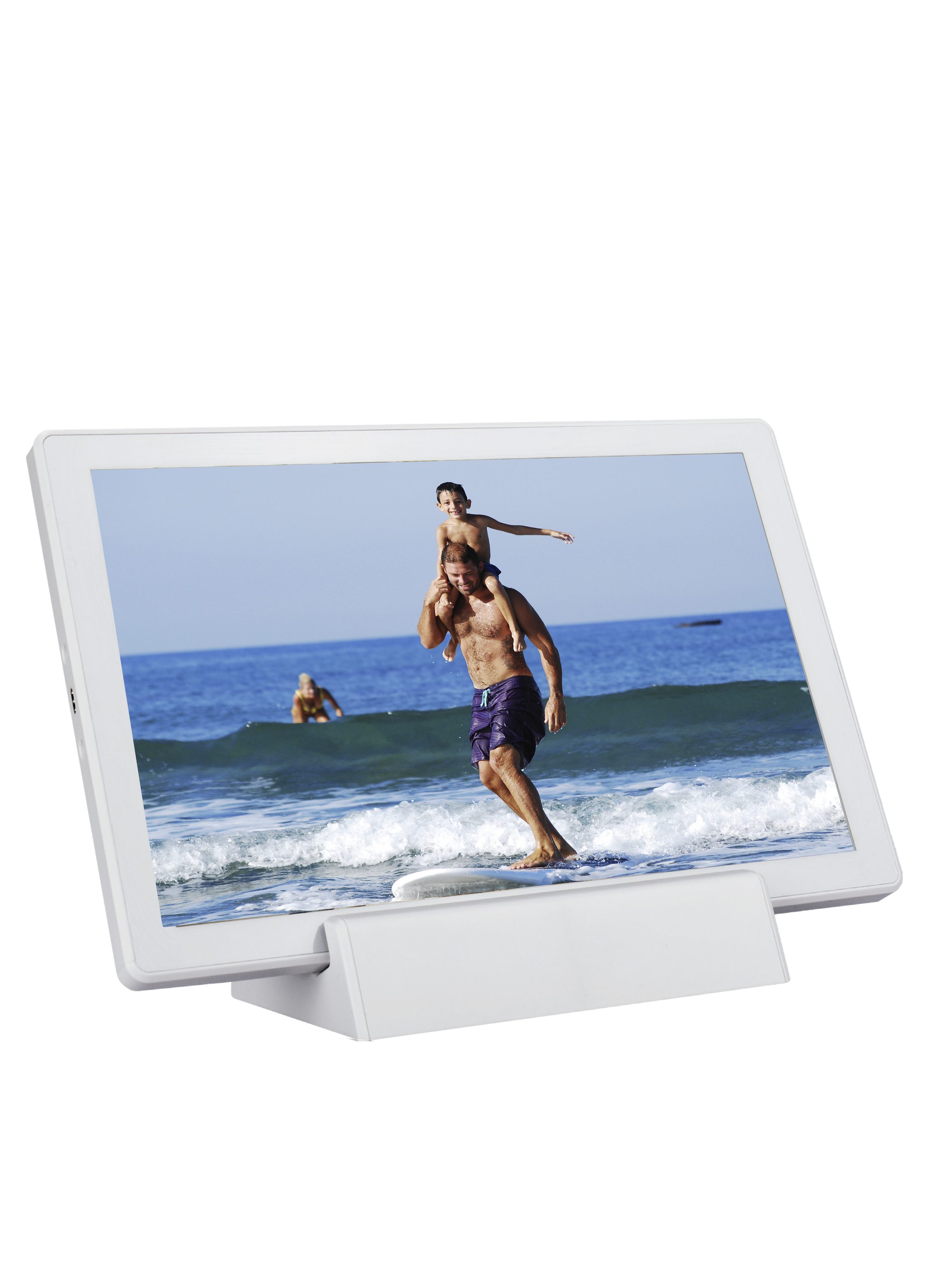 Denver PFF-1070W Digitaler Bilderrahmen (25.5 cm/10.1 ", 1280 x 800 Pixel, 16 GB, mit WLAN und Foto-Sharing)