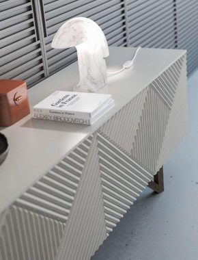 JVmoebel Kommode Moderne Graue Kommode Luxus Anrichte Unterschrank mit Stauraum Stil (1 St), Made in Europa