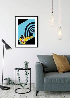 Komar Poster Mickey Mouse Foot Tunnel, Disney (1 St), Kinderzimmer, Schlafzimmer, Wohnzimmer
