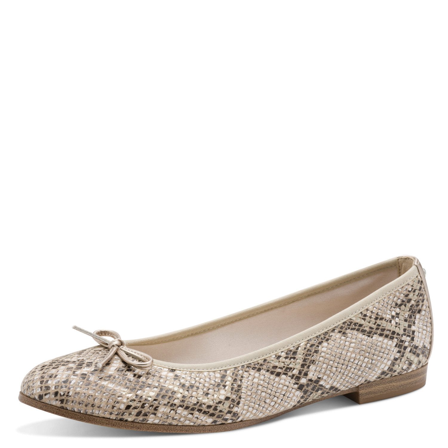 Tamaris Ballerina, Schlupfschuh, Frühlingsschuh, Businessschuh im Animal Look