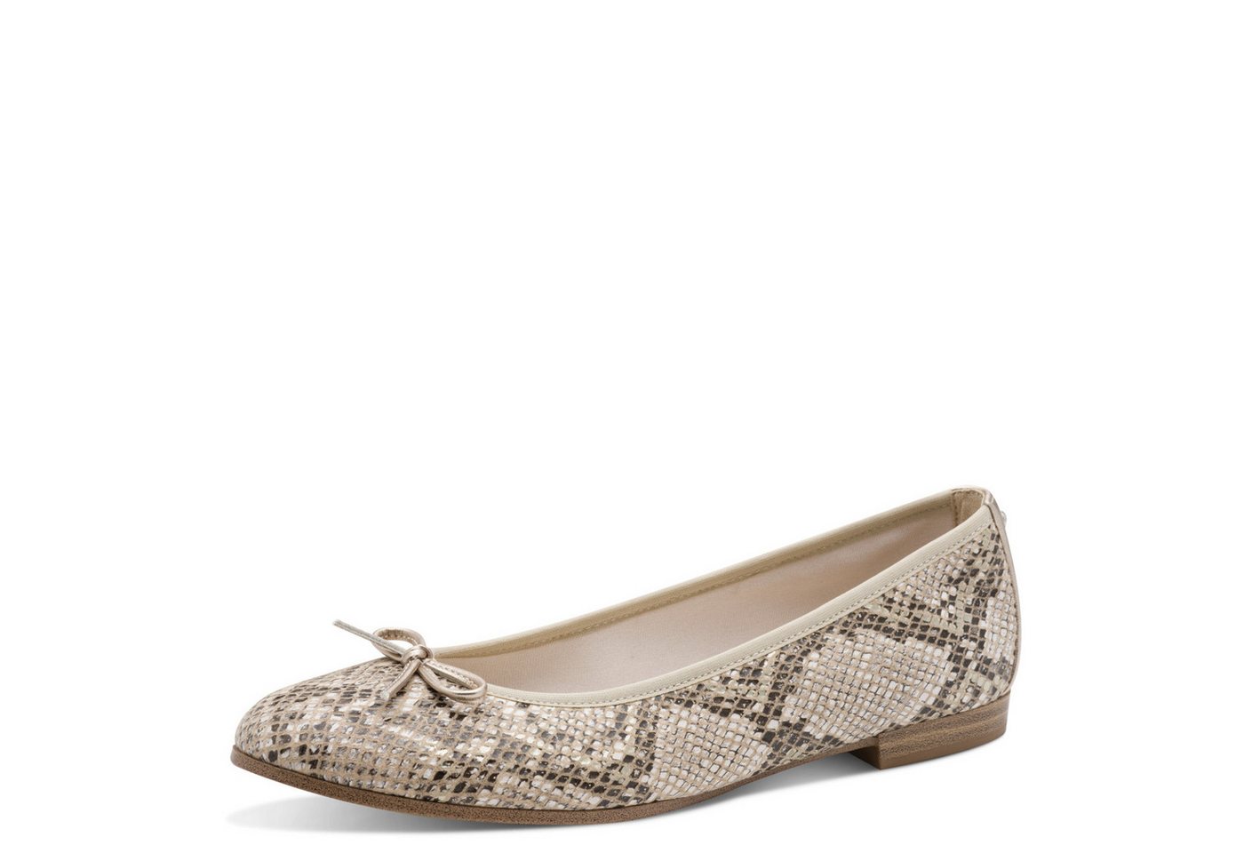 Tamaris Ballerina, Schlupfschuh, Frühlingsschuh, Businessschuh im Animal Look