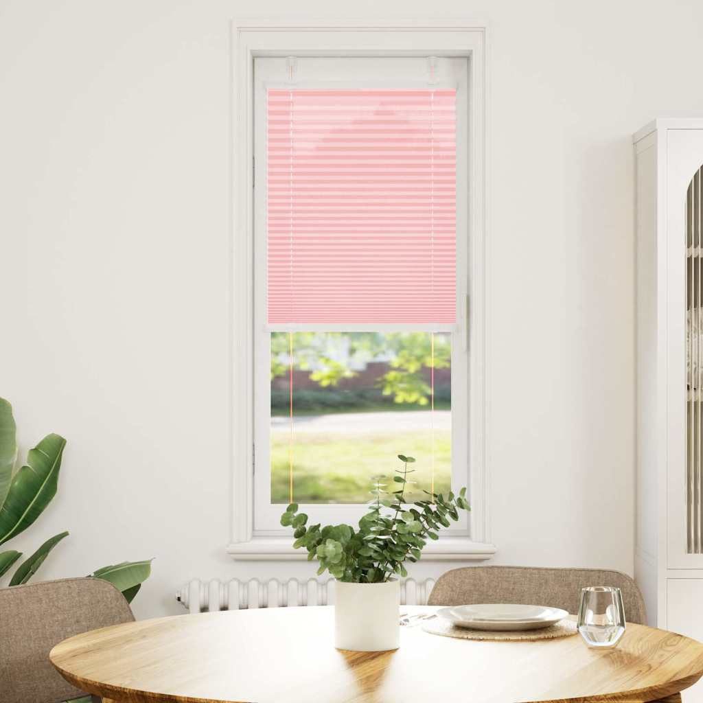 vidaXL Jalousie 45 x 150 cm Plissee Rosa 45x150 cm Stoffbreite 44,4 cm Polyester