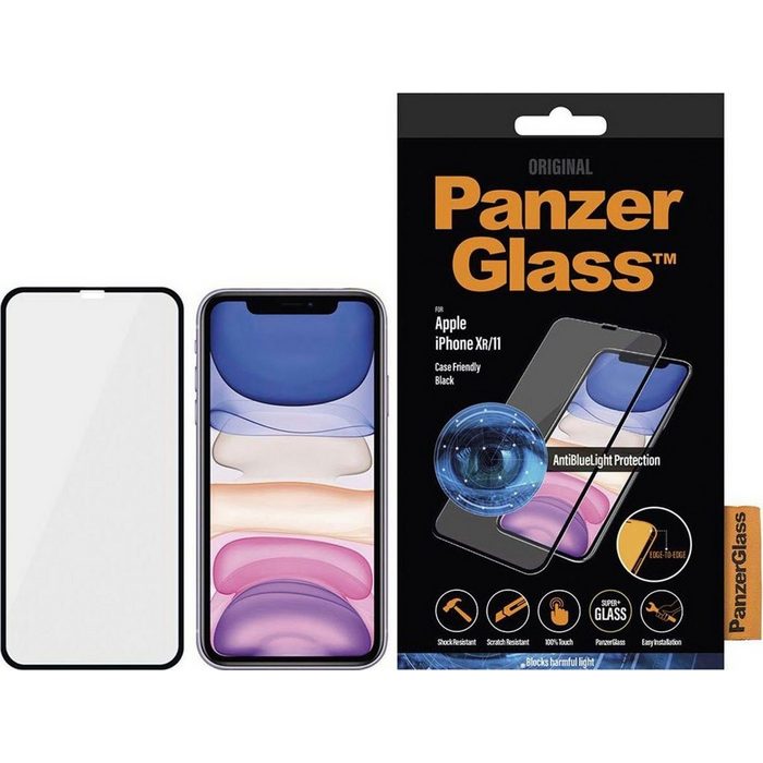 PanzerGlass E2E Case Friendly Apple iPhone XR/11 Anti-blue light für Apple iPhone 11 Apple iPhone XR Displayschutzglas