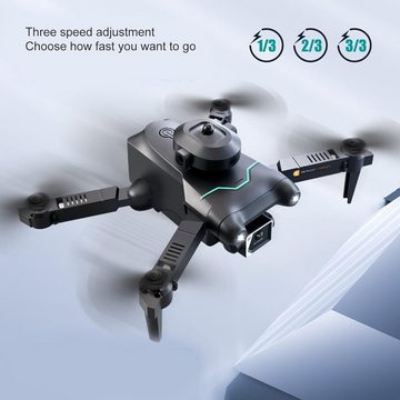 Dpofirs mit Dual Kamera für Erwachsene Anfänger, FPV RC Quadcopter Drohne