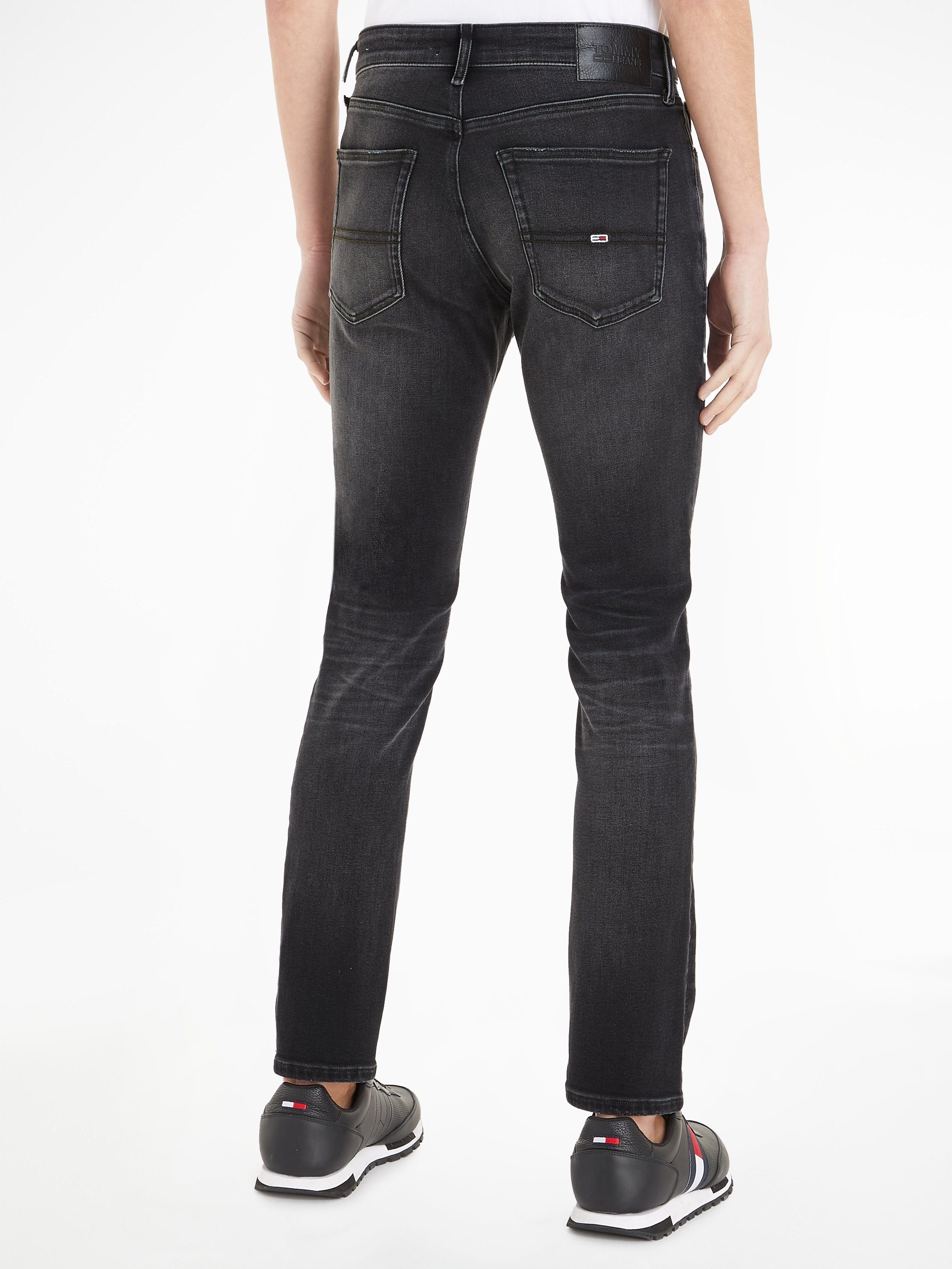 SCANTON Tommy Jeans SLIM Denim Black 5-Pocket-Jeans