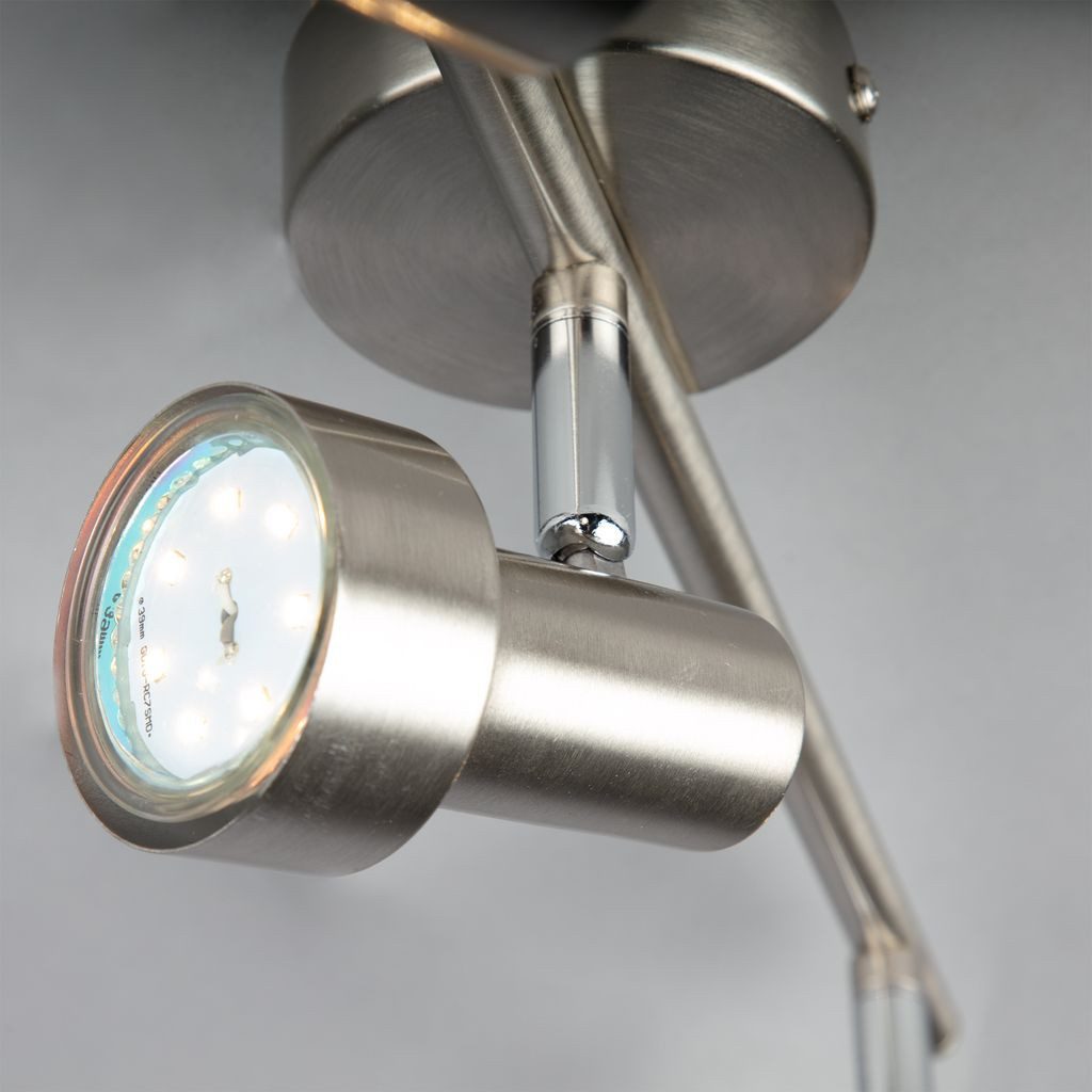 Briloner Leuchten LED Deckenleuchte 2843-032, LED wechselbar, 2700K - Extra-Warmweiß