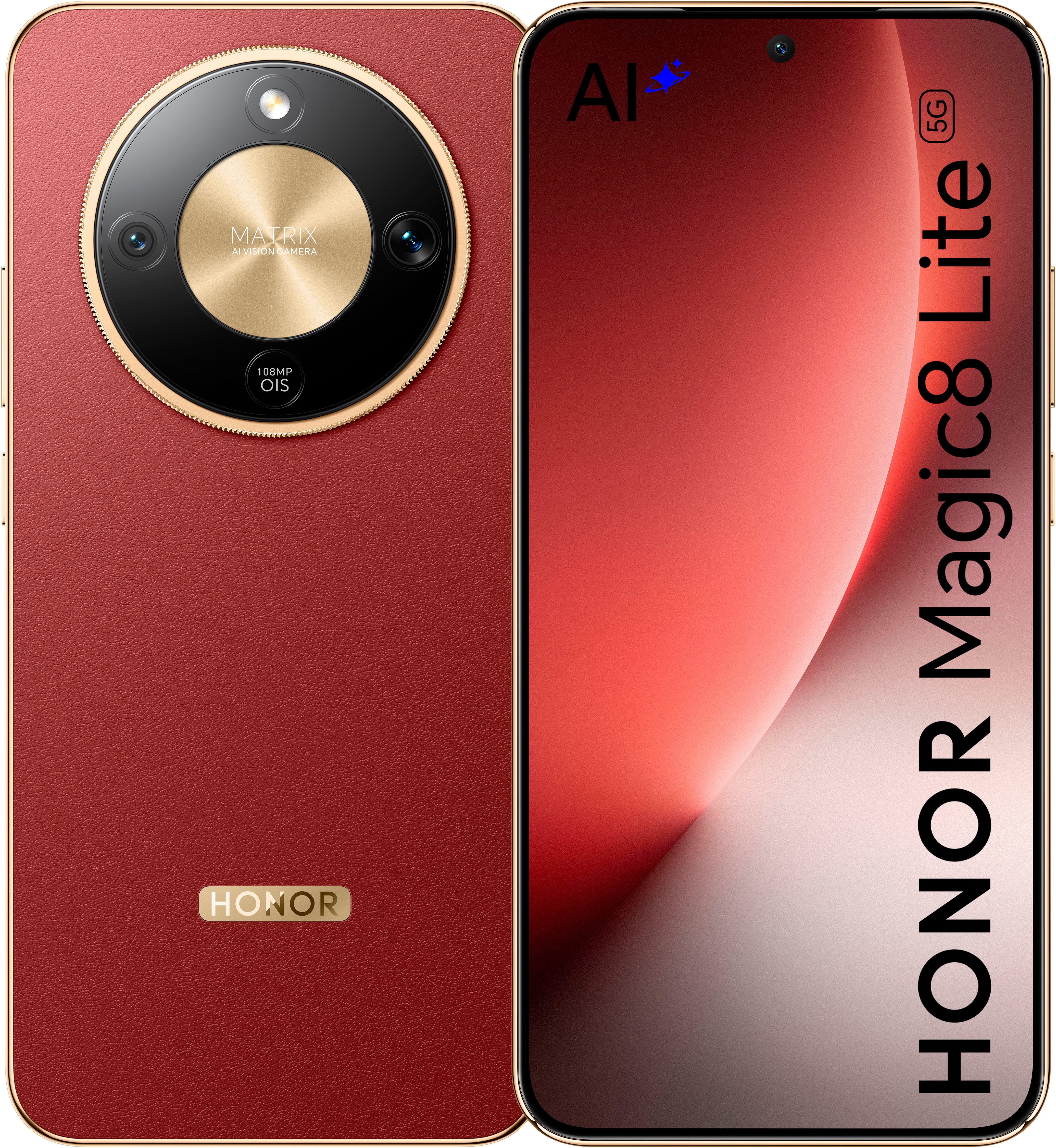 Honor Magic8 Lite 8+256GB Smartphone (16,97 cm/6,79 Zoll, 256 GB Speicherplatz, 108 MP Kamera)