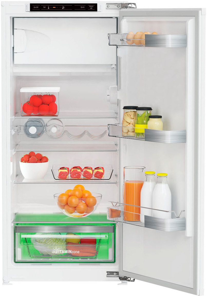 Grundig Einbaukühlschrank GSMI14340FN 7524920001, 121,5 cm hoch, 54 cm breit