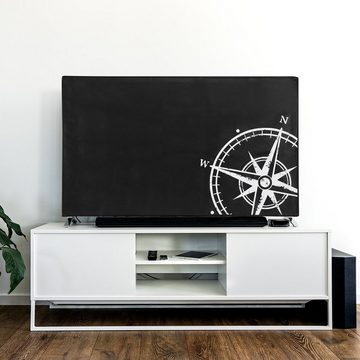 kwmobile Abdeckhaube 40" TV Hülle, Fernseher Bildschirmschutz Abdeckung - TV Bildschirm Staubschutzhülle