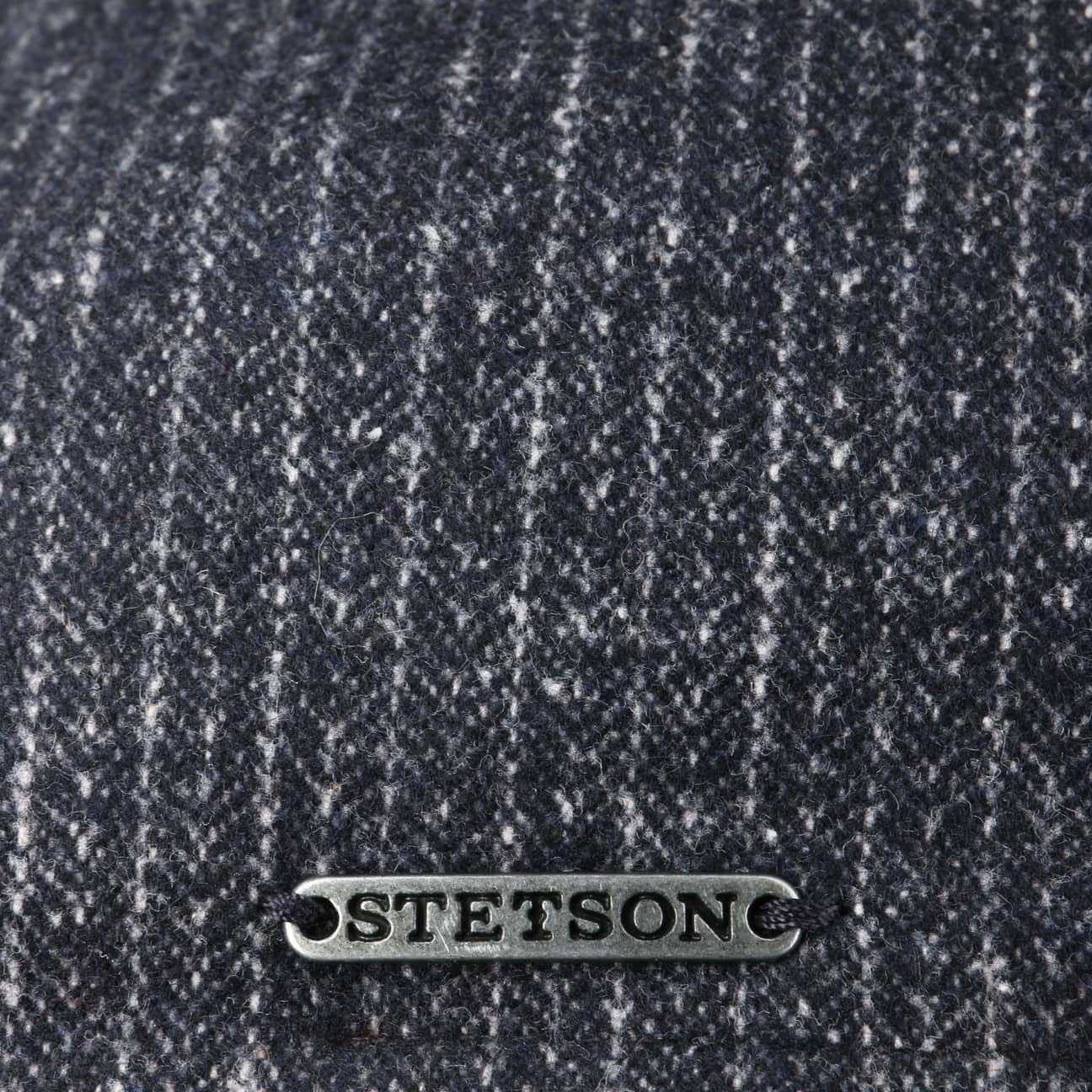 mit Made Stetson EU in Schirm, blau Schirmmütze (1-St) Cap Flat the