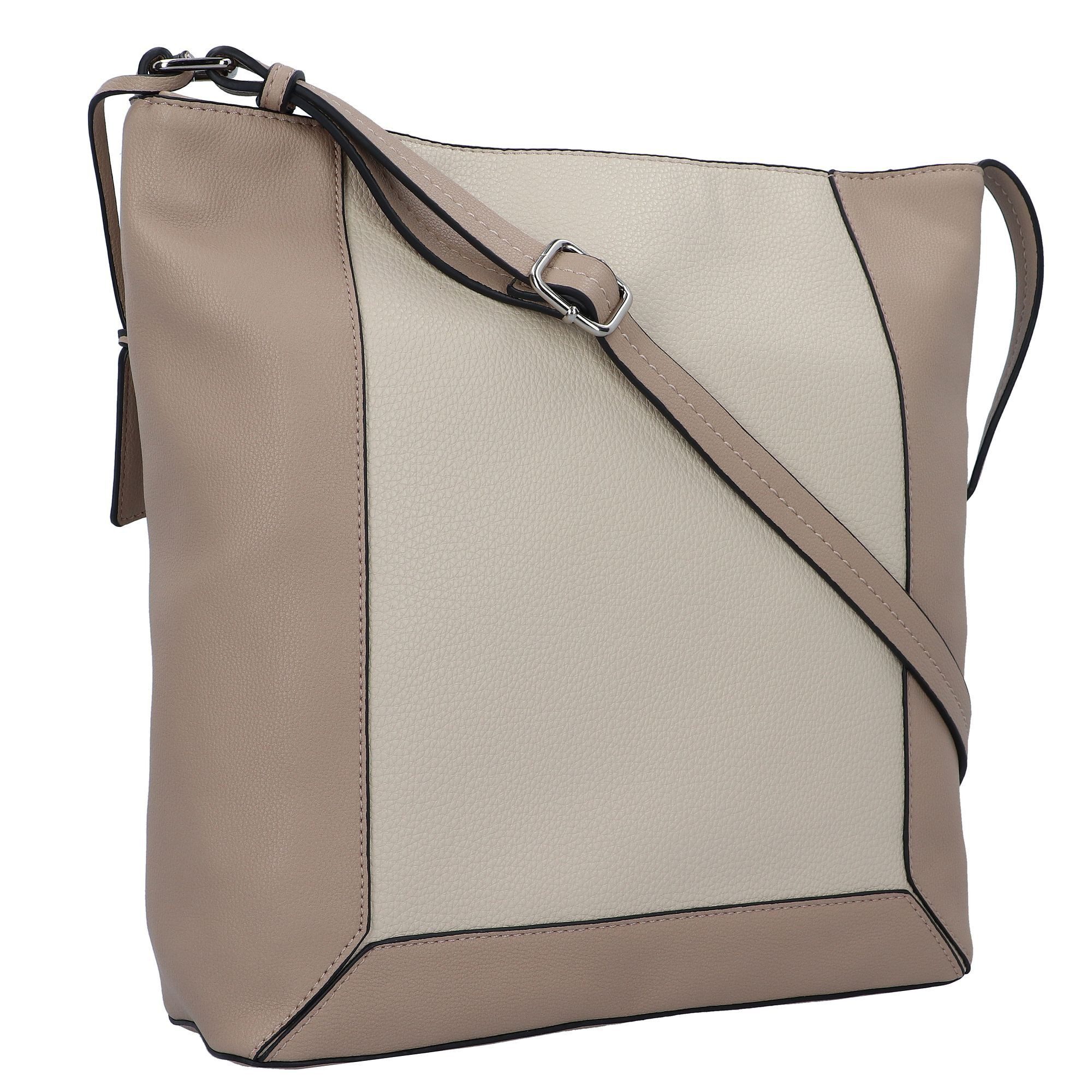 TOM TAILOR Schultertasche Nara, Polyurethan