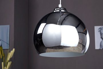 riess-ambiente Hängeleuchte CHROMAGON 30cm silber, ohne Leuchtmittel, Wohnzimmer · Metall · Esszimmer · Pendel · Modern