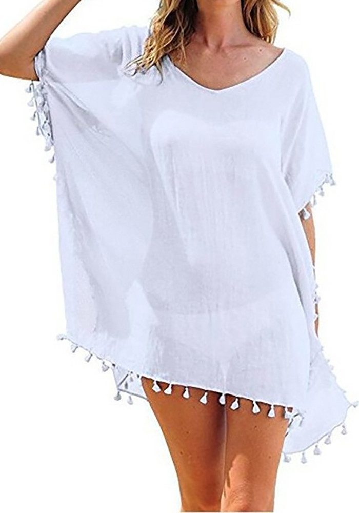 Lovolotti Strandkleid Kleider Damen LO-KLDE-L19 Kleid für Strand und Urlaub