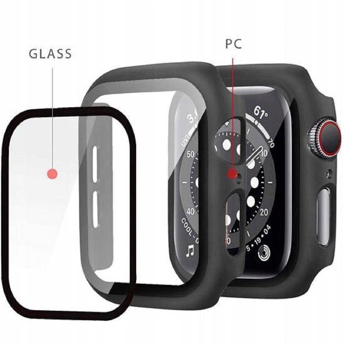TECH PROTECT Smartwatch-Hülle Defense360 Kompatibel mit Apple Watch Ultra 2 49 mm