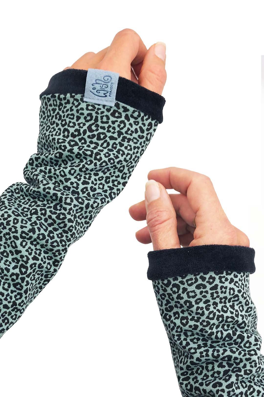 Wishproject® Armstulpen Leopard, Pulswärmer (2-St) Weiche günstig online kaufen