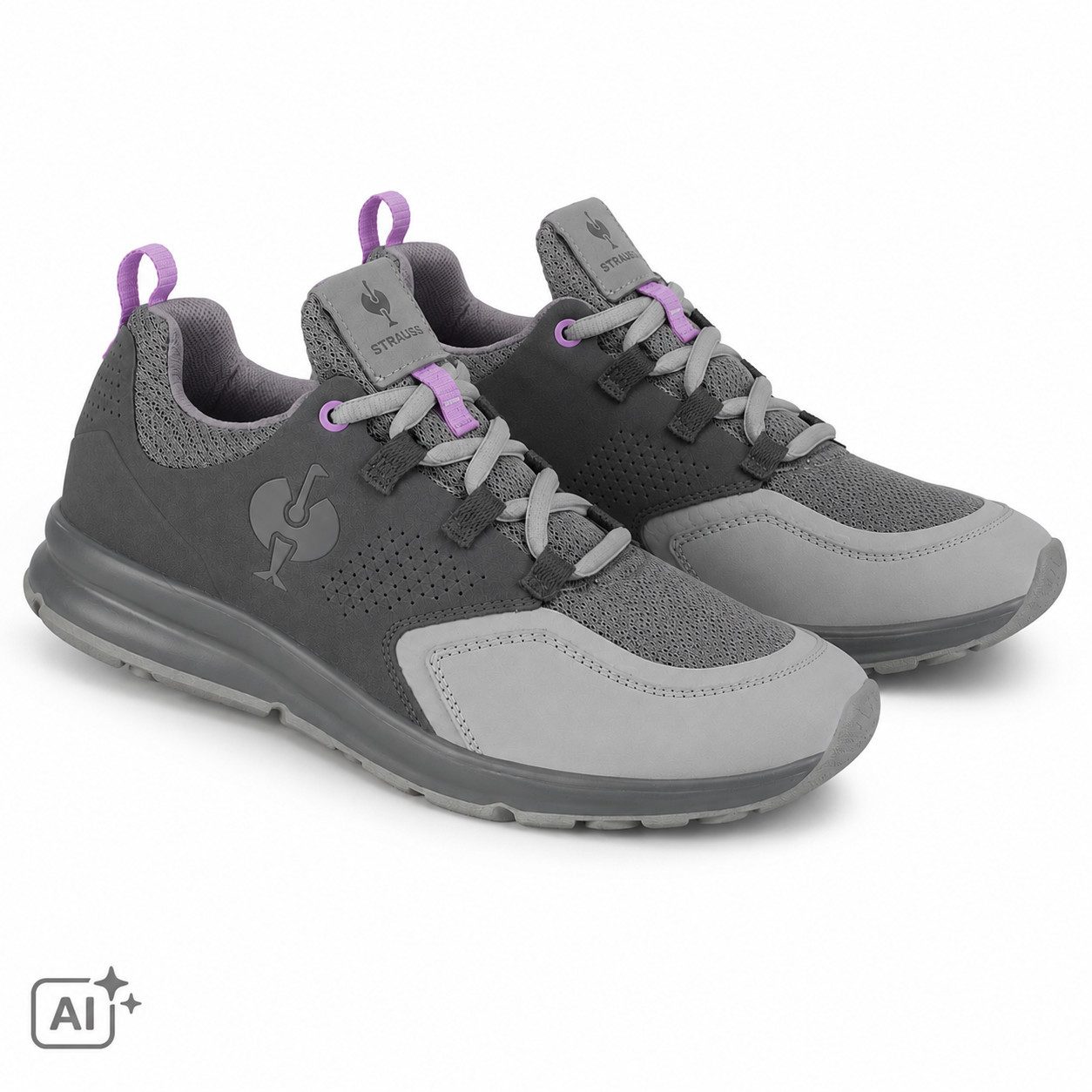Engelbert Strauss e.s. Honnor Damen Berufsschuhe O1 Sneaker Arbeitsschuhe Freizeit Grau Berufsschuh auf Damenfüße abgestimmte Leistenform