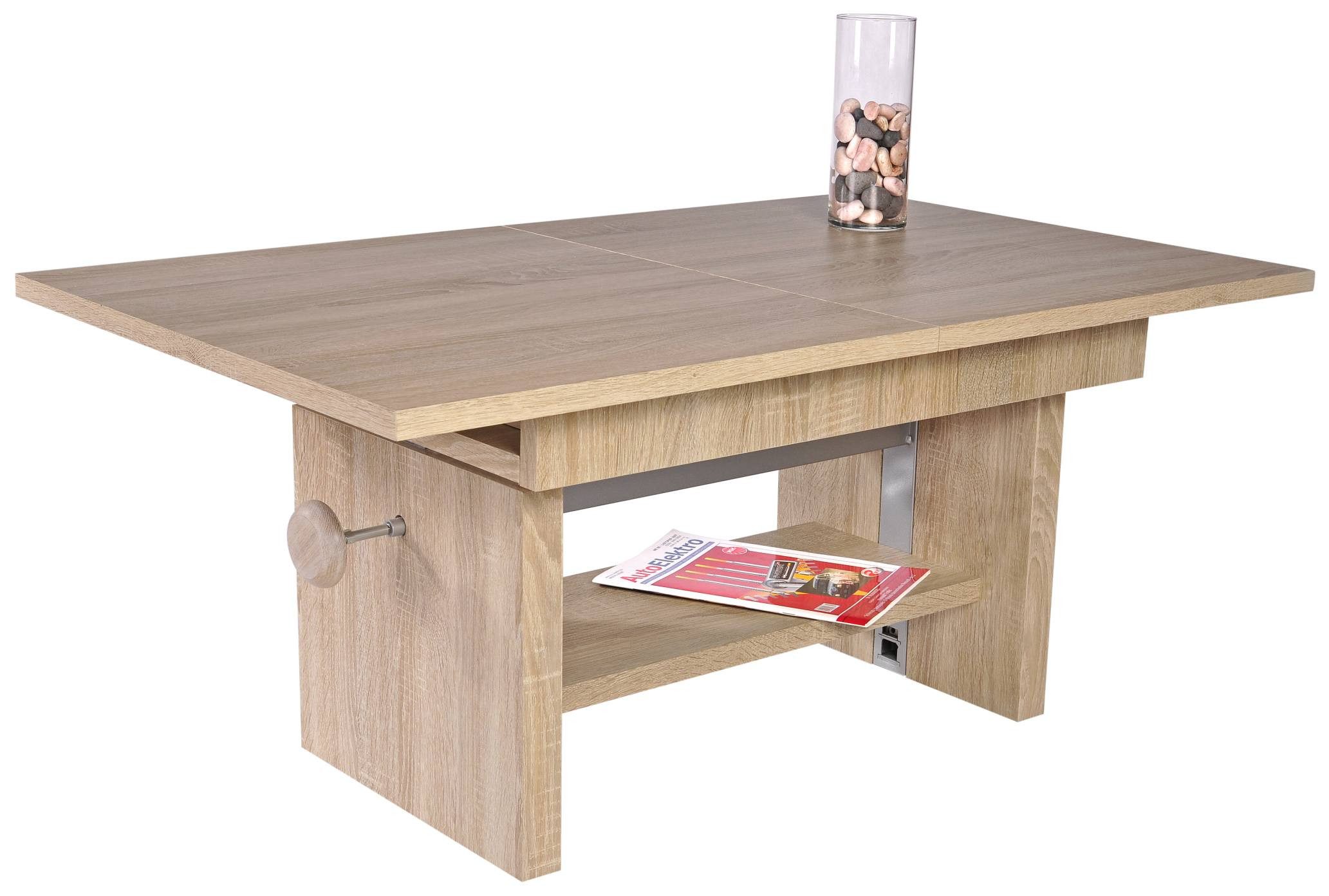 Bega Consult Couchtisch Couchtisch EVENT höhenverstellbar ausziehbar Optik: günstig online kaufen