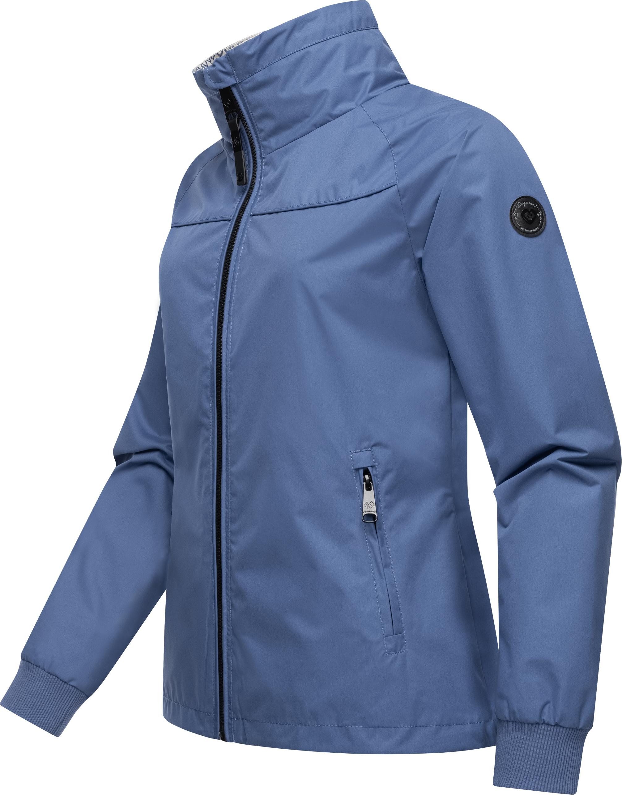 Ragwear Outdoorjacke Apola Wasserdichte Damen Übergangsjacke mit hohem Krag günstig online kaufen