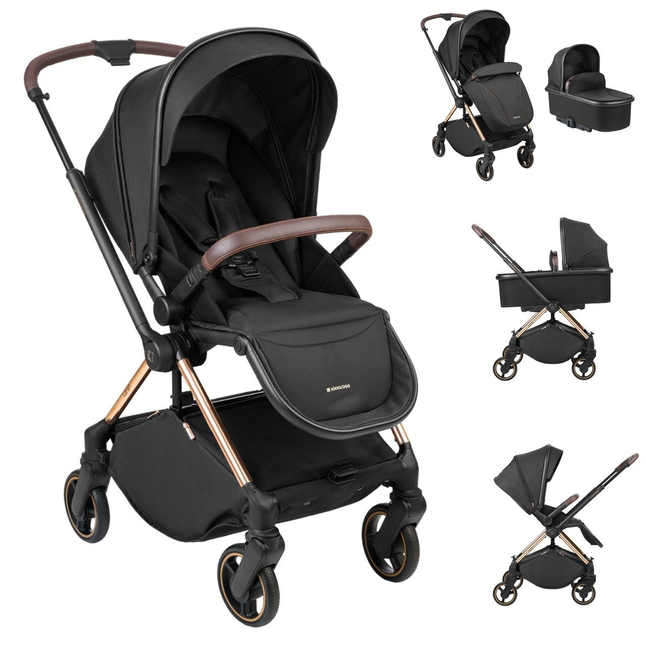 Kombi-Kinderwagen Kinderwagen Lanah 2 in 1