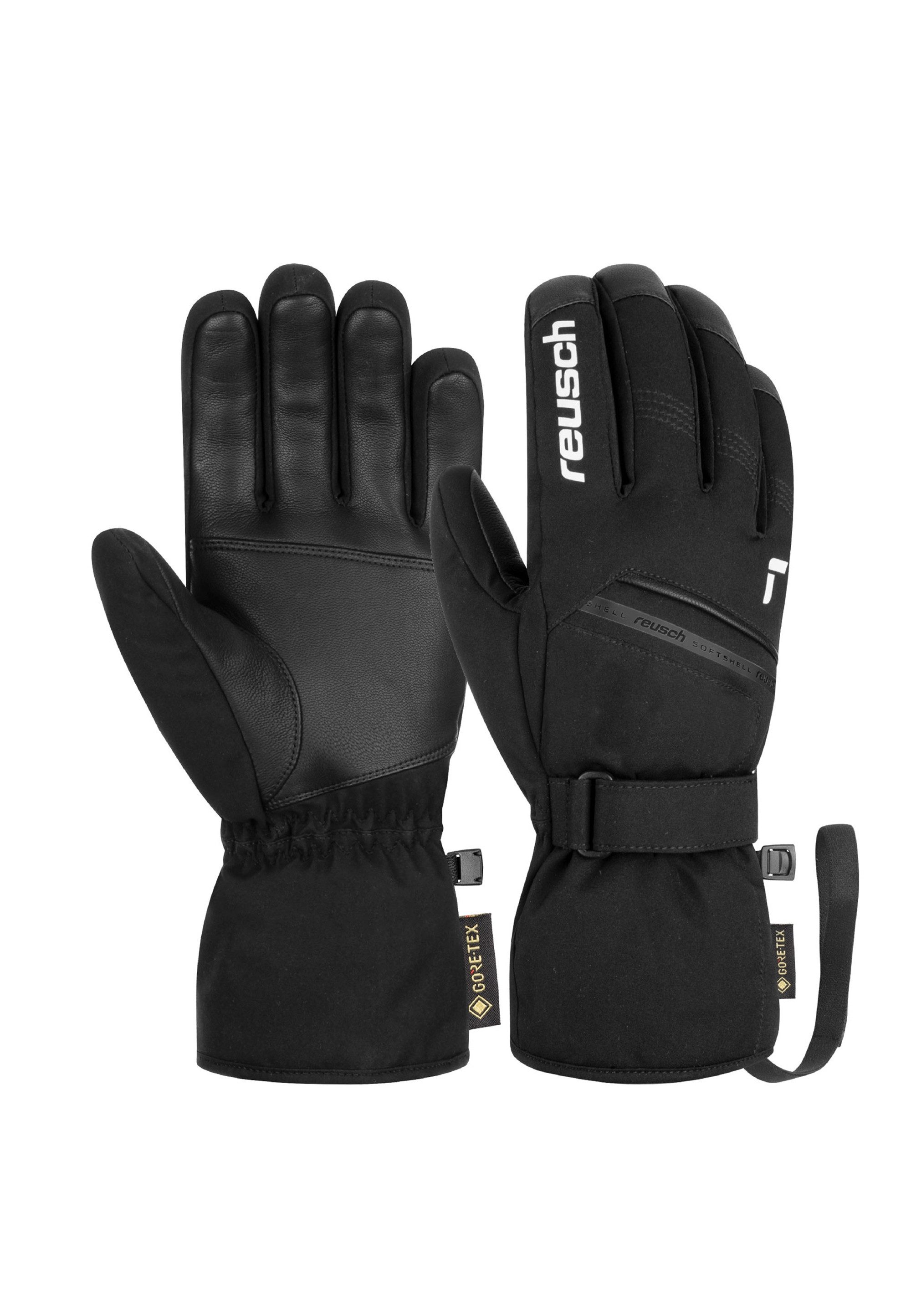 Reusch Skihandschuhe Fingerhandschuhe Morris warm, wasserdicht atmungsaktiv in atmungsaktiver Qualität