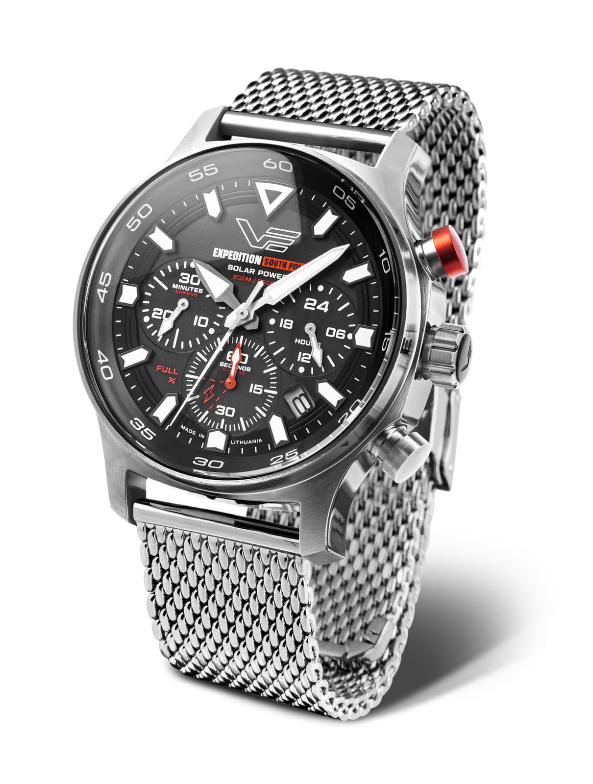 Vostok Europe Solaruhr Expedition South Pole Chronograph – Herrenuhr, 43 mm günstig online kaufen